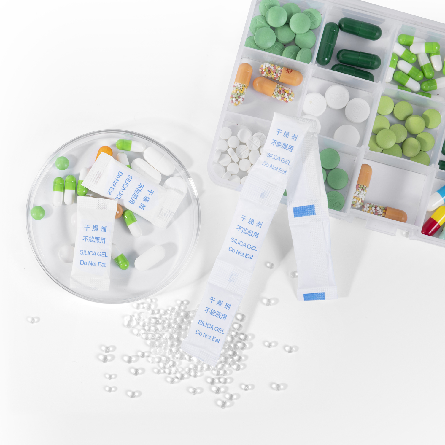 Pharma Grade Tyvek Packed Molecular Sieve Desiccant-7