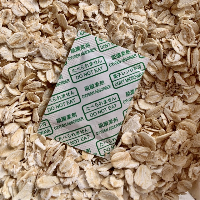 Oxygen Absorber for Cereal, Coffee Beans, Nuts Packaging