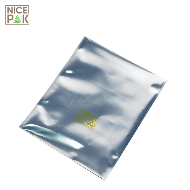 Translucent Metal-in Static Shielding Heat Seal Pouches for Electronic Components