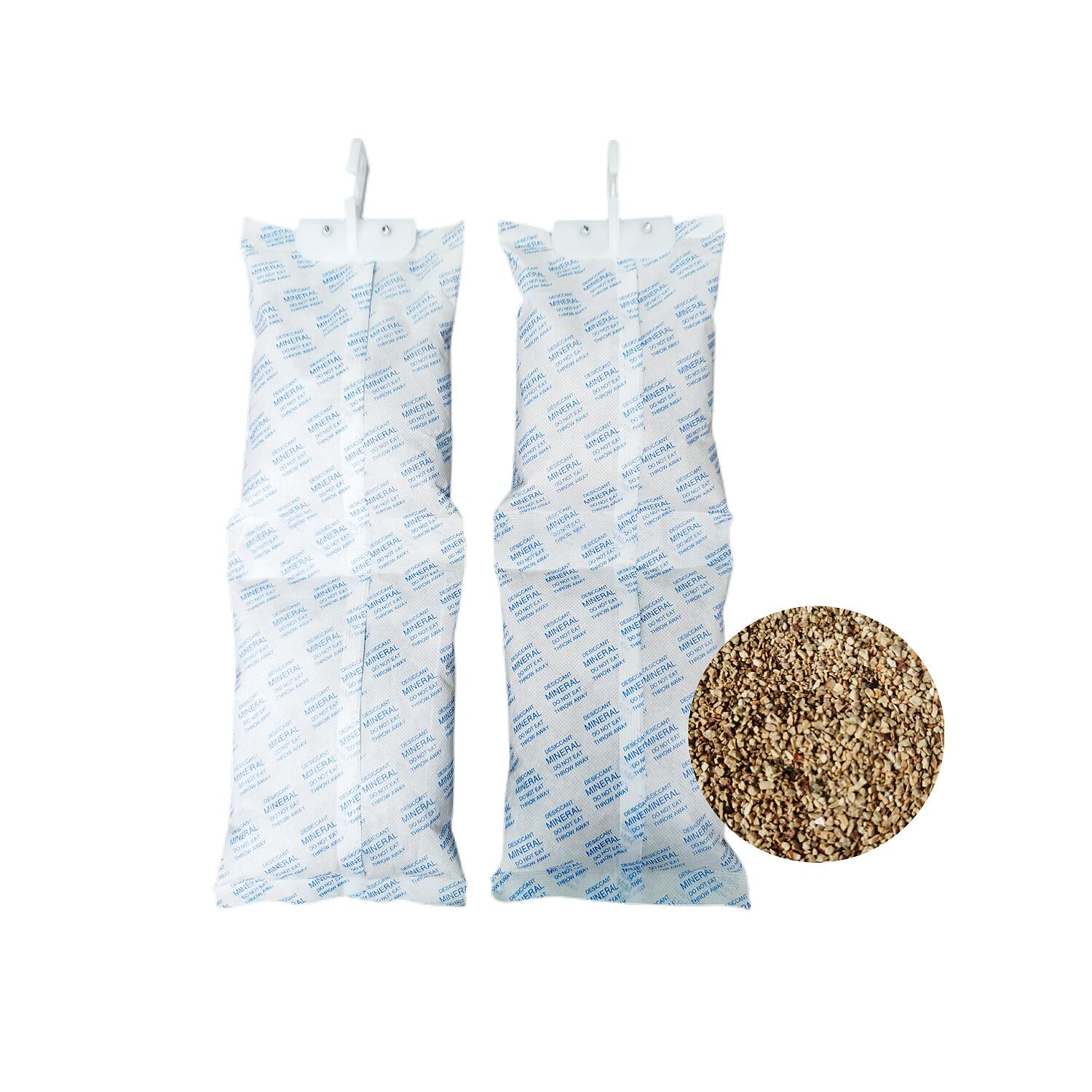 500g(2*250g) Montmorillonite Clay Container Desiccant in Non-woven Bag