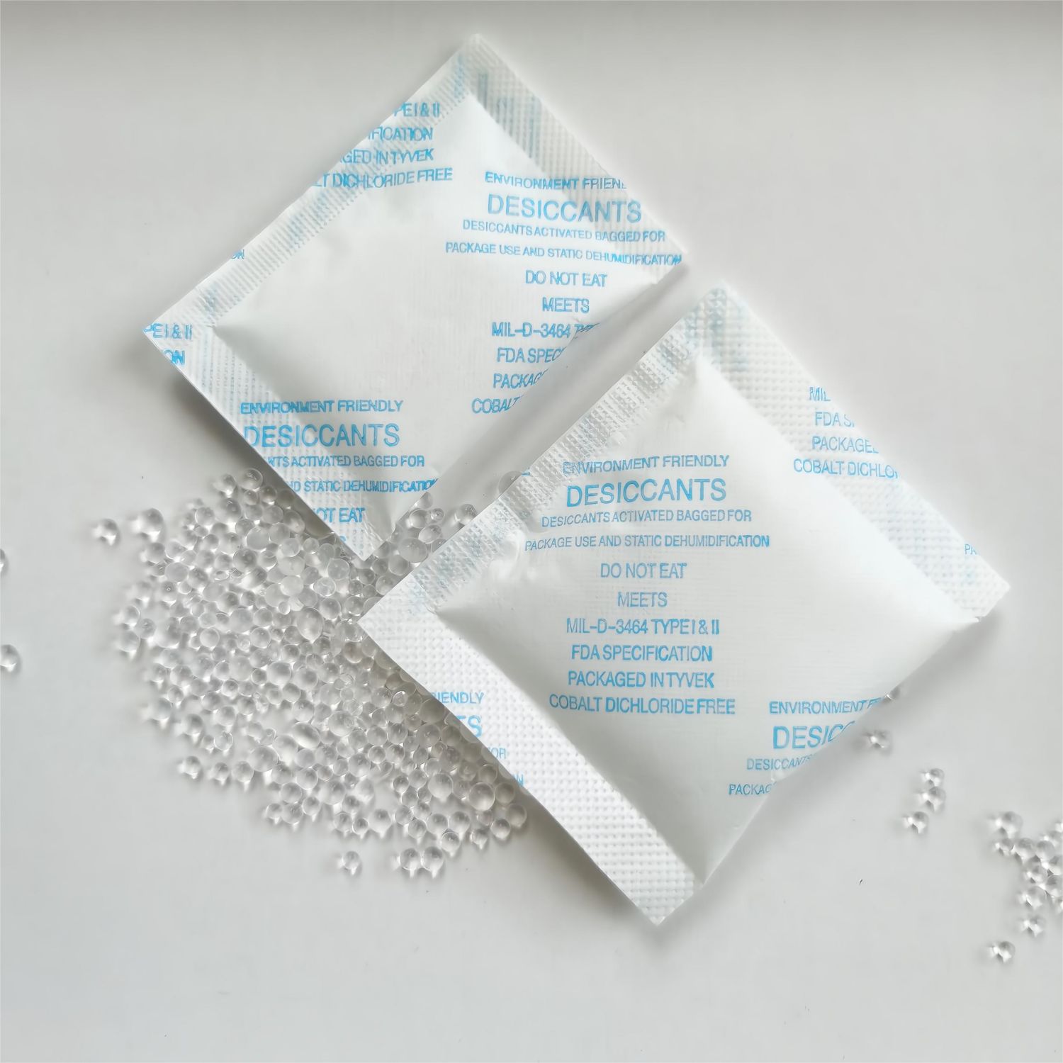 ESD Antistatic(non-woven Film) Silica Gel Desiccant for Sensitive Electronic Components(5g/10g)