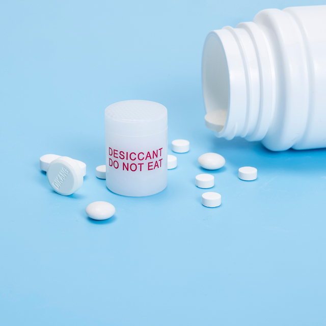 Pharma Grade PP Canister Packed Molecular Sieve & Silica Gel Desiccant