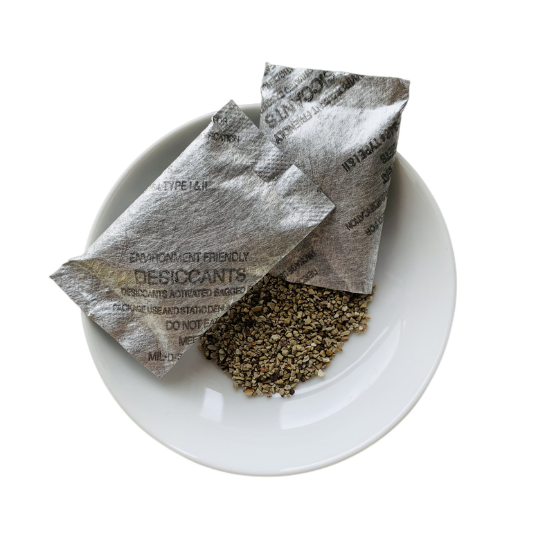 3g ESD Paper Montmorillonite Clay Desiccant for Electronics Packaging