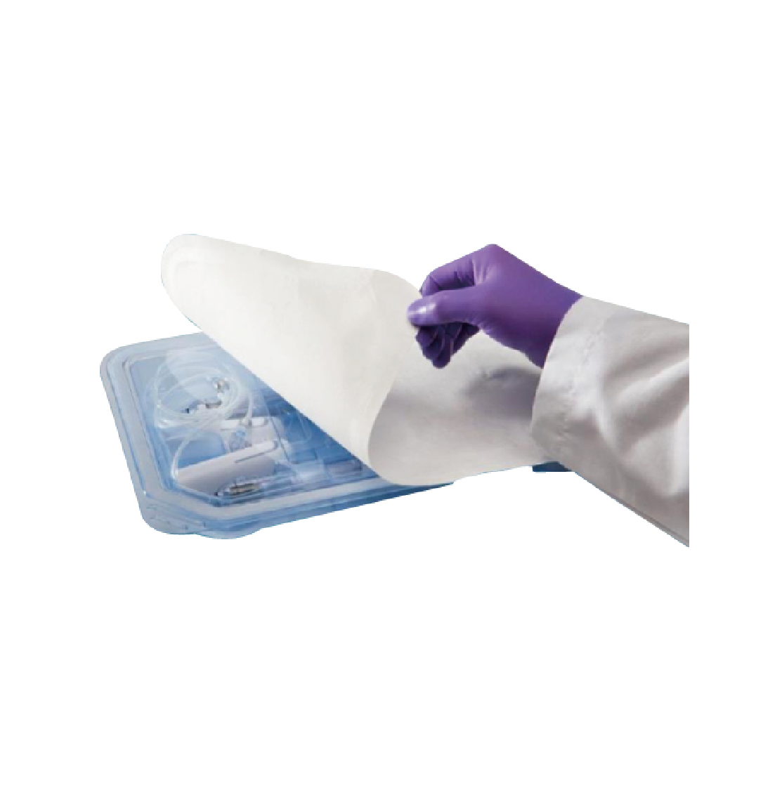 Sterile Glue Coated Tyvek Paper For Medical Device (1059B)