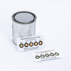 6 Spots 10%-60% Yellow To Green Cobalt & Halogen Free Humidity Indicator Card (HIC) for semiconductors