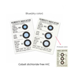 Reversible 3 Dots(5% 10% 60%) Cobalt Dichloride Free Blue To Pink HIC for Semiconductors