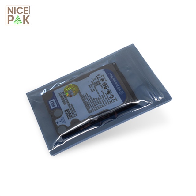 Translucent Metal-in Static Shielding Heat Seal Pouches for Electronic Components