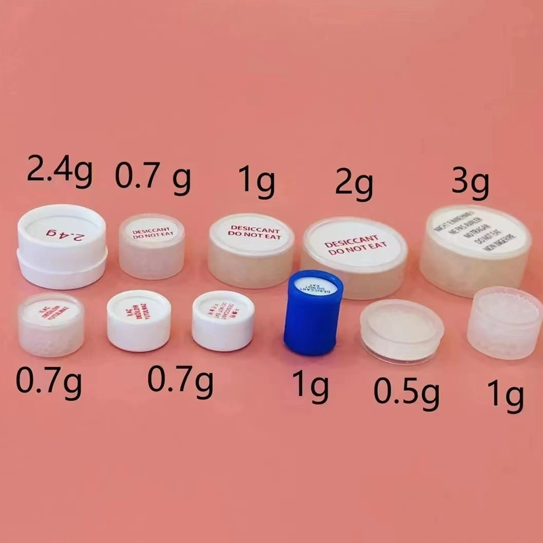 Silica Gel PP Canisters for Medicine Bottles(1g/2g/3g)