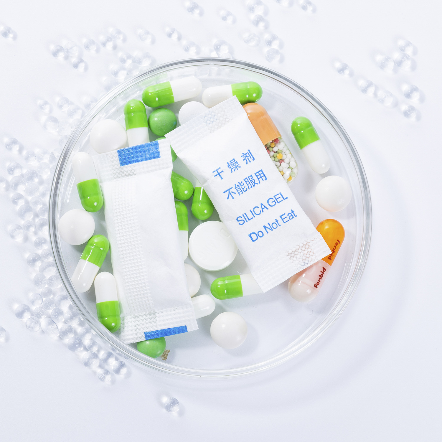 Pharma Grade Tyvek Packed Molecular Sieve Desiccant-7