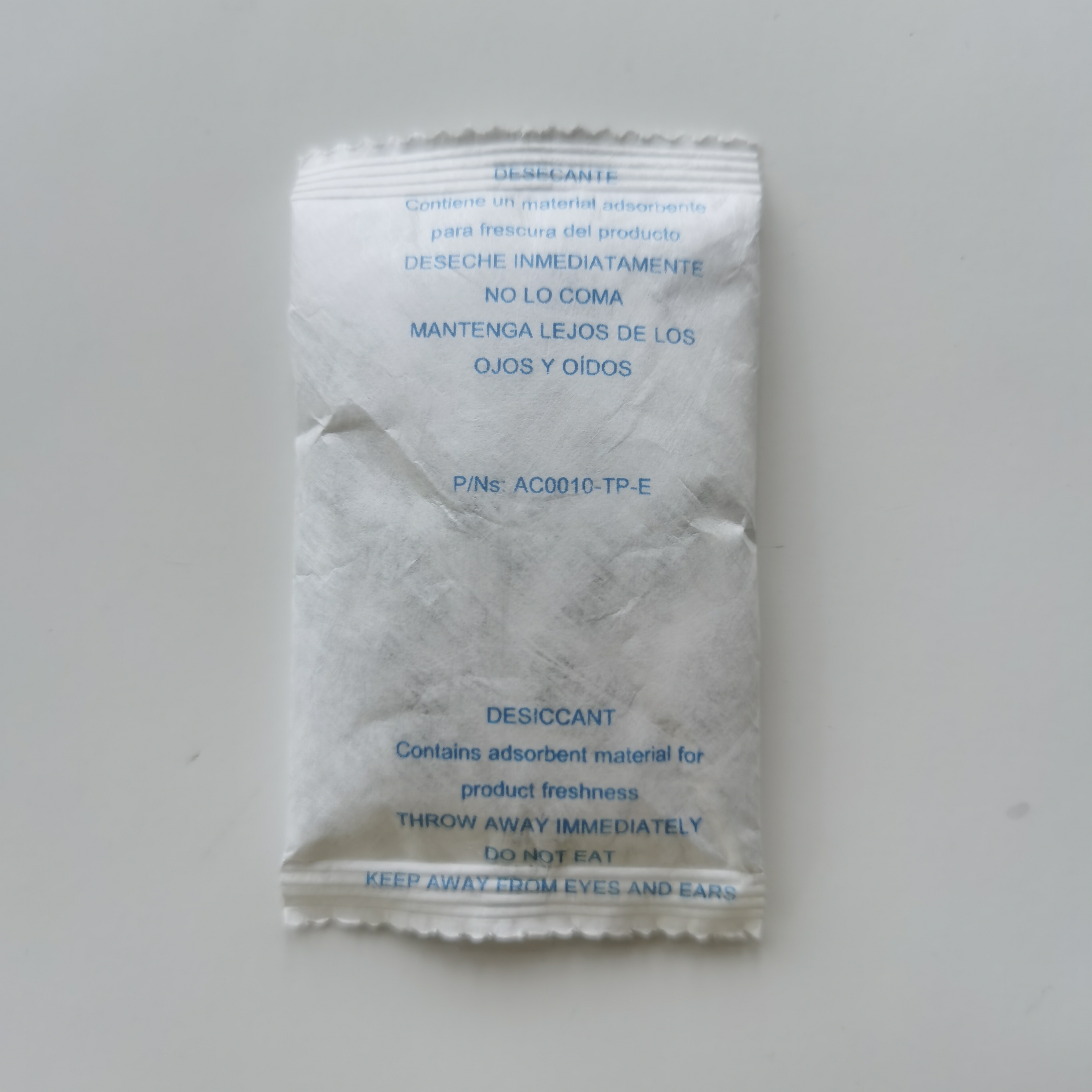 Tyvek Packed Activated Carbon Bag Odor Absorber for Electric Appliance, Cup, Food, etc