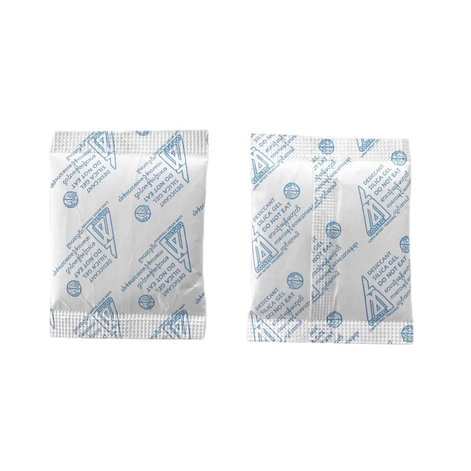 Custom Print 1g 2g 3g White Silica Gel Desiccant in Non-Woven