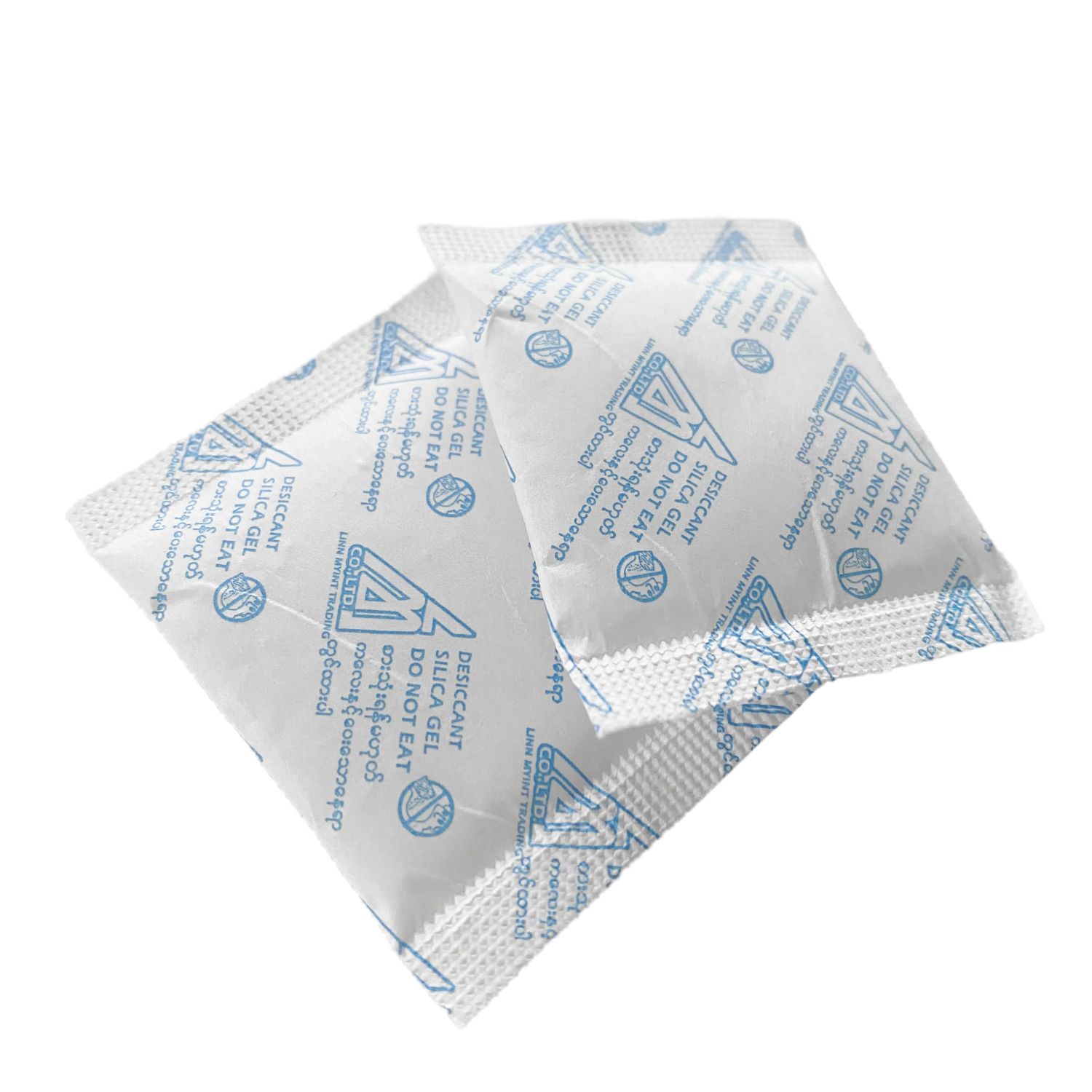 Custom Print 1g 2g 3g White Silica Gel Desiccant in Non-Woven