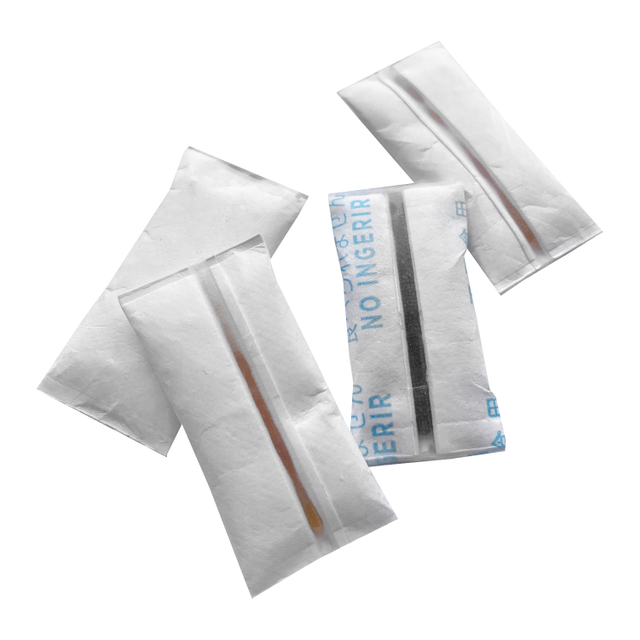 1g Indicative Orange Silica Gel Desiccant Sachet with Back Seal Window for Food Packaging