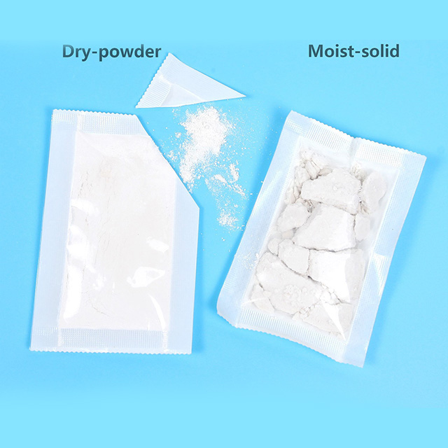 5g High Performance Anti-rust Magnesium Chloride Desiccant with Sticker for Spare Parts Transport