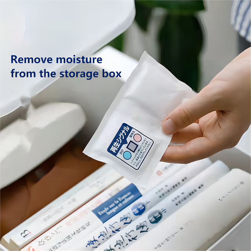 Remove moisture from the storage box